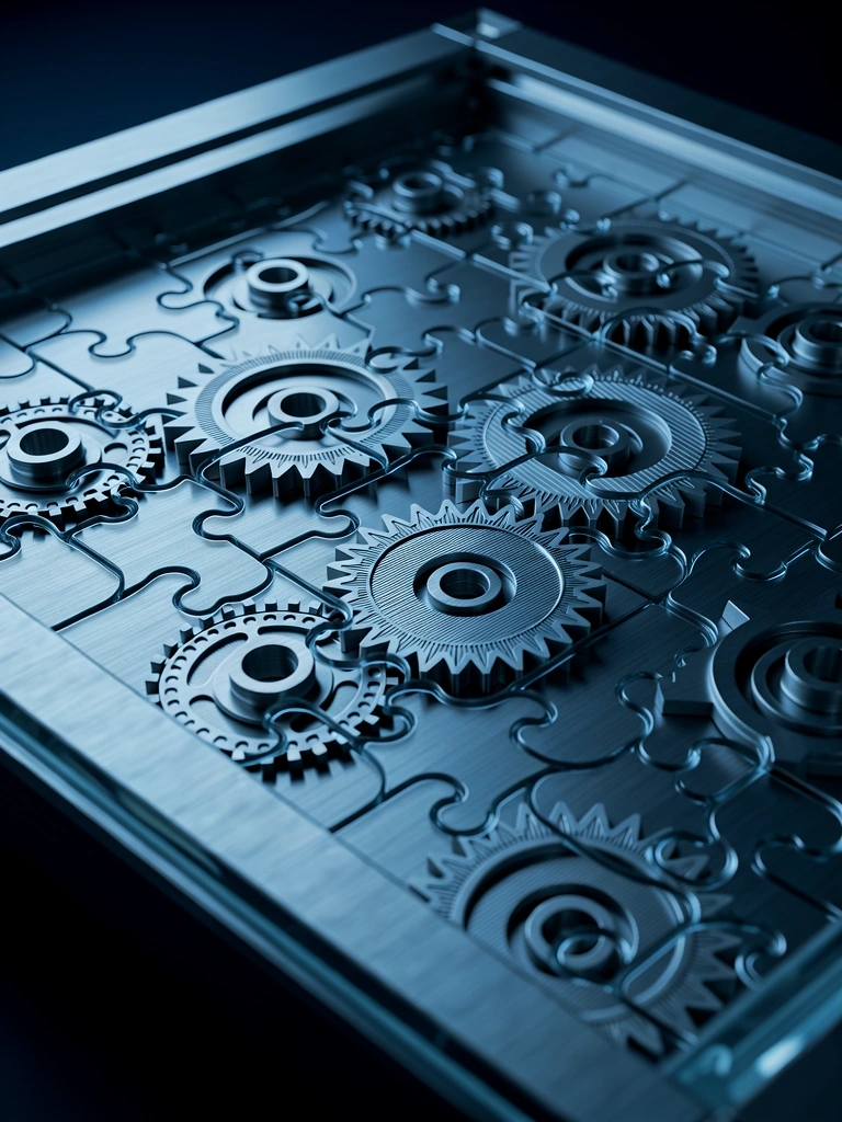 Precision mechanical engineering detail